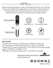 Load image into Gallery viewer, Airis Quaser Wax Vaporizer Pen Starter Kit w/ Qcell Coil