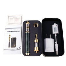 Load image into Gallery viewer, Carbon Spinner III Vape Starter Kit (24k Gold Plated)