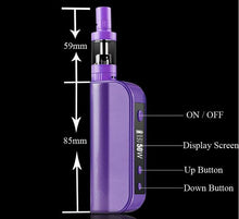 Load image into Gallery viewer, ECT eT50 50W Box Mod Starter Kit + Fog Mini Atomizer Tank