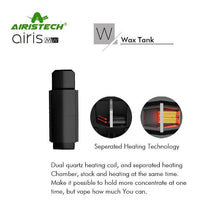 Load image into Gallery viewer, Airistech Airis MW Pod Mod 2-in-1 Vape Pen for Wax/Oil Concentrates (350mAh)