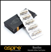 Load image into Gallery viewer, Aspire BVC Coils Replacements for Nautilus, Mini, K3 Atomizer (5 pack)
