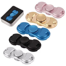 Load image into Gallery viewer, Dual Metal Fidget Spinner (5 colors available)
