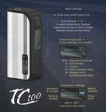Load image into Gallery viewer, Innokin Cool Fire IV TC100 Starter Kit w/ iSub V Tank (3300mah)
